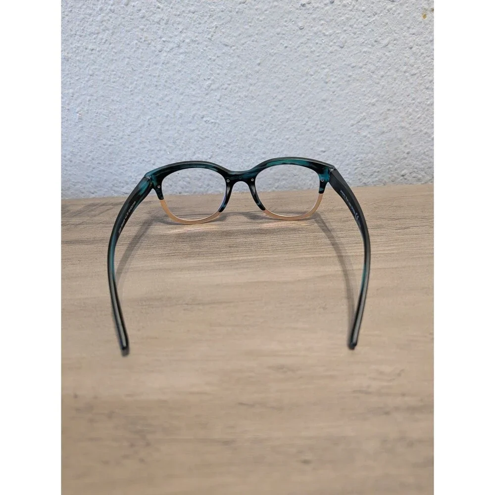 Peepers Georgia 3236 Green Teal Eyeglass Frames 1.75 Marking